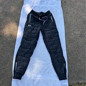 Under Armour Black Quilted Joggers